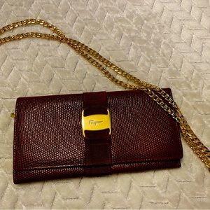 Salvatore Ferragamo Unisex Vara bifold long wallet
